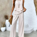 Ovelynra™ | Ensemble Haut Sans Manches et Pantalon Large