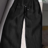 Camille | Pantalon Élegant à Jambe Large