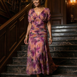 Calen | Robe Midi Décontractée à Épaules Dénudées