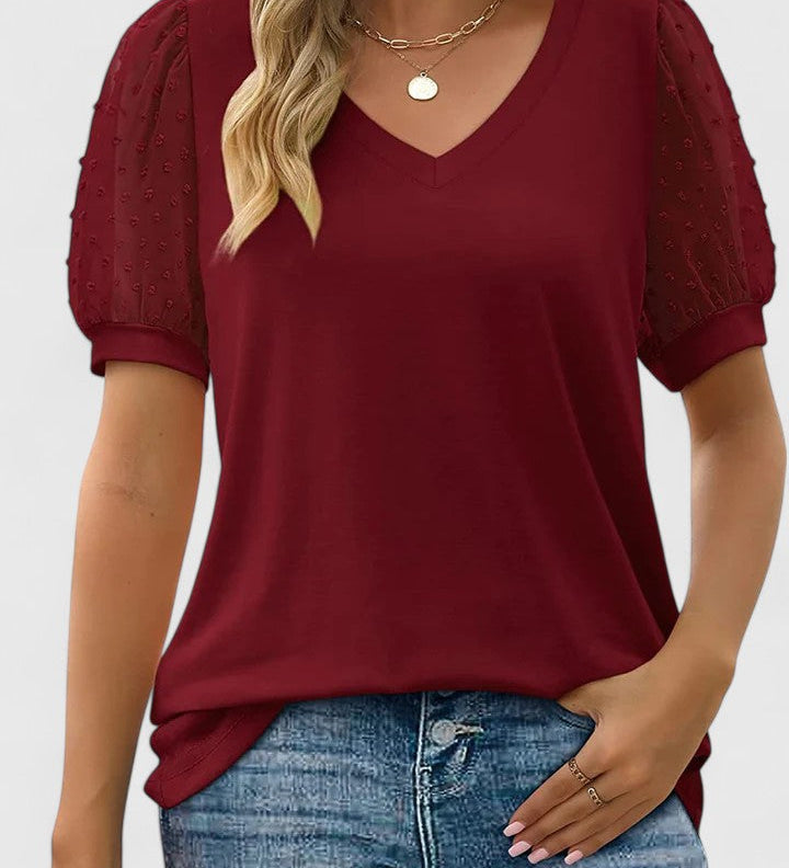 Colette | Haut V-Neck Confortable