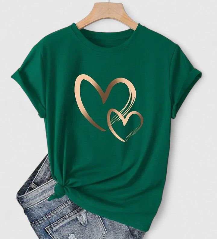 Lea | T-shirt confortable à manches courtes.