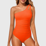 Helene | Maillot de Bain Sculptant à Une Épaule