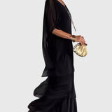 Bernadette | Robe Élégante Longue et Fluide