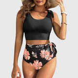 Marianne | Ensemble de Bikini Deux Pièces Taille Haute