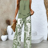 Ovelynra™ | Ensemble Haut Sans Manches et Pantalon Large