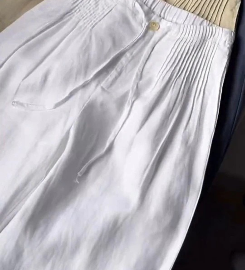 Camille | Pantalon Élegant à Jambe Large