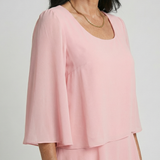 Della | Robe à manches évasées et longueur genou