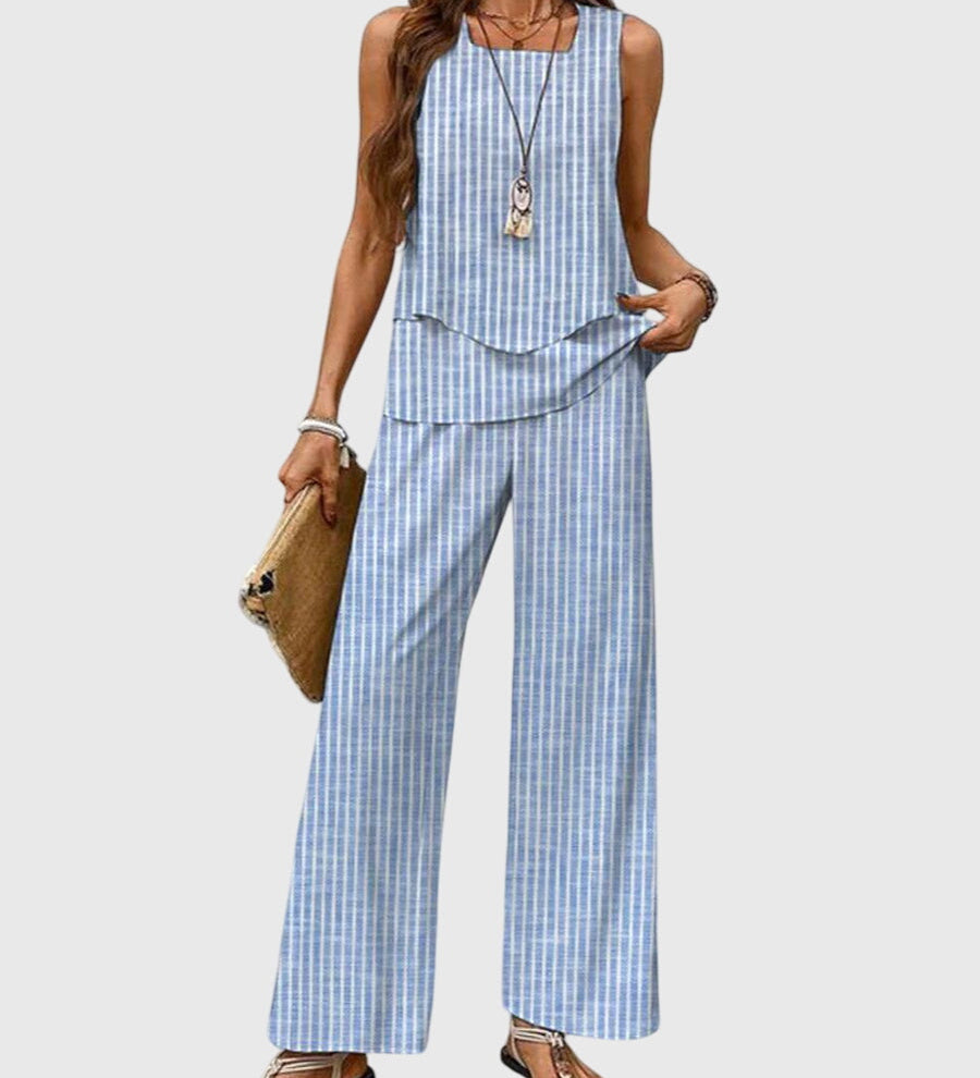 Brenda™ | Ensemble d'Été Élégant en 2 Pièces