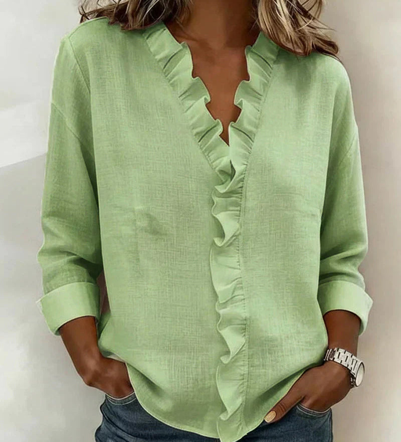 Susan | Blouse à Volants