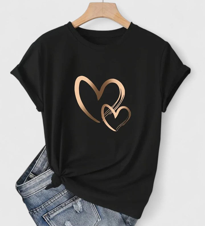 Lea | T-shirt confortable à manches courtes.