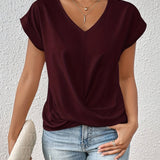 Liv | T-shirt décontracté avec encolure en forme de cœur