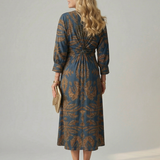 Lune | Robe Midi Wrap Naturelle