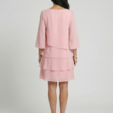 Della | Robe à manches évasées et longueur genou