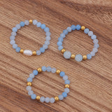 Harriet | Ensemble de Trois Bagues à Perles Facettées