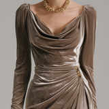 Sylvana | Robe Midi Élégante