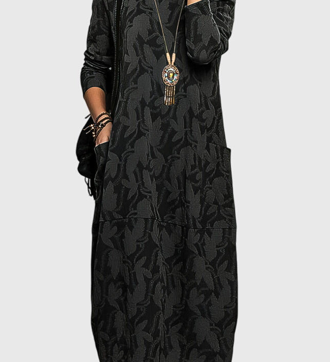 Julia | Robe Décontractée à Col Ronde