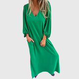 Vanessa | Boho Long Dress with Pockets