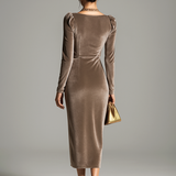 Sylvana | Robe Midi Élégante