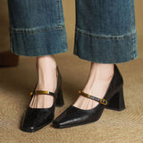 Pompes en cuir Marleon