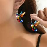 Collier de Colibri Magnifique avec Boucles d'Oreilles Bonus – Offre Limitée