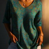 Pull en Tricot Art Rétro pour Femmes