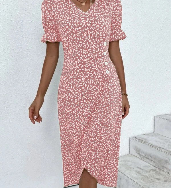 Robe d'Été Flatteuse Légère