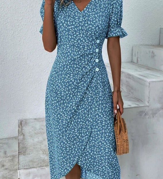 Robe d'Été Flatteuse Légère