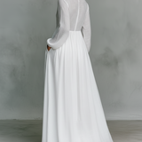 Serena | Robe Maxi Fluide à Boutons