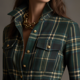Evelyn | Robe Chemise Élégante Classique