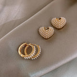 Boucles d'oreilles Perle d'Amour en Or