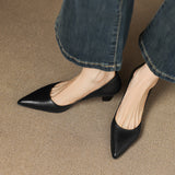 Talons chat en cuir Calenne