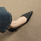 Talons chat en cuir Calenne