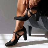 Camille | Talons en cuir élégants et confortables