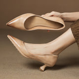 Talons chat en cuir Calenne