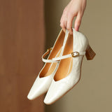 Orvane Mary Jane en cuir