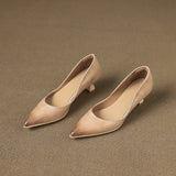 Talons chat en cuir Calenne