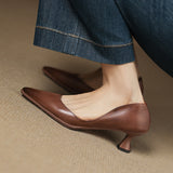 Talons chat en cuir Calenne