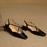 Talons en Cuir Valenne