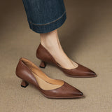 Talons chat en cuir Calenne