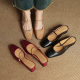 Mules en Cuir Meyra