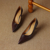 Escarpins Cymara en cuir