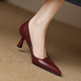 Escarpins Cymara en cuir
