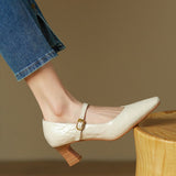 Orvane Mary Jane en cuir