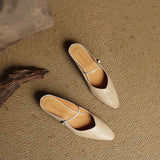 Orella | Mules en Cuir Véritable