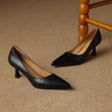 Escarpins Cymara en cuir