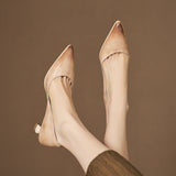 Talons chat en cuir Calenne