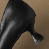 Talons chat en cuir Calenne