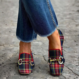 Mélani™ | Mocassins à carreaux
