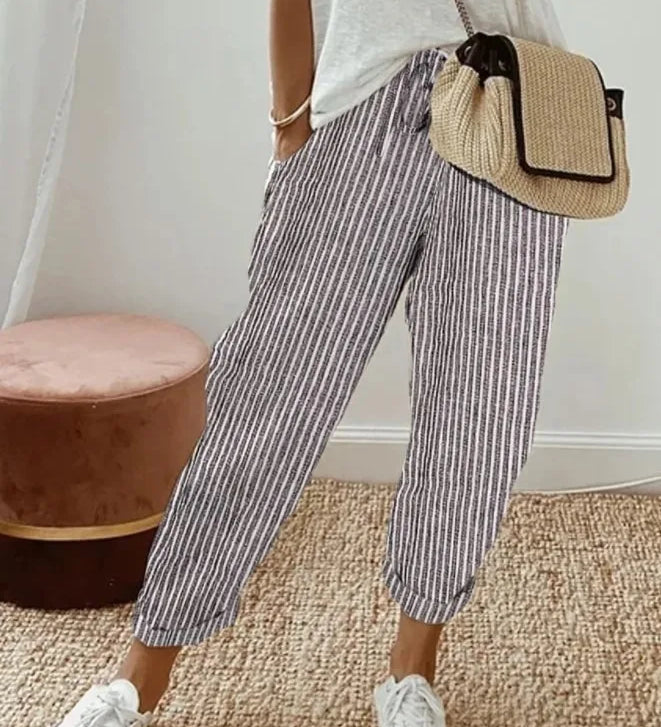 Léa | Short Décontracté Léger Taille Élastique