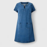 Louisa | Robe en Jean Élégante